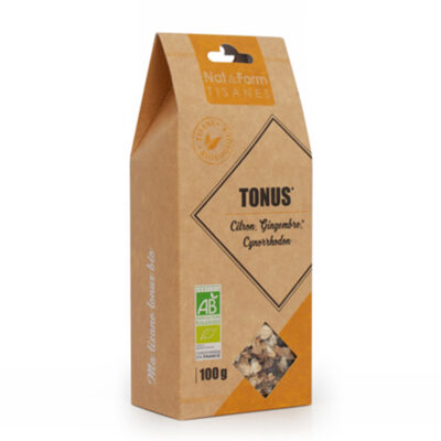 Tisanes Инфузия за добър тонус - 100 г, Nat&Form