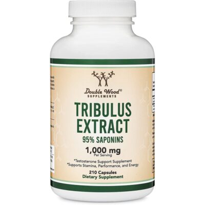 Трибулус (бабини зъби) екстракт - 500 mg, 210 капсули, Double Wood