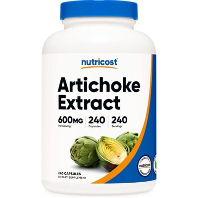 Артишок Екстракт 600 мг - 240 капс., Nutricost