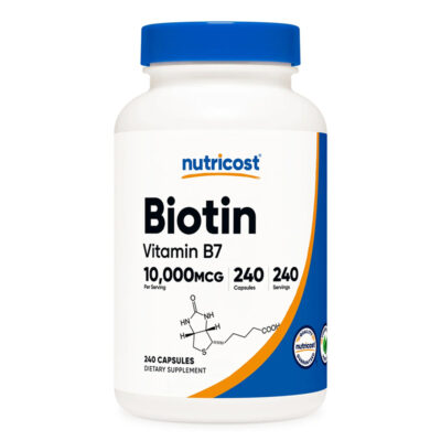 Биотин 10000 µg - 240 капс., Nutricost