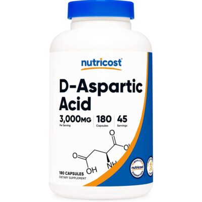 D-Аспарагинова Киселина - 180 капс., Nutricost