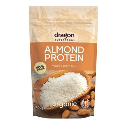 Био Бадемов Протеин на прах, Dragon Superfoods, 200 г