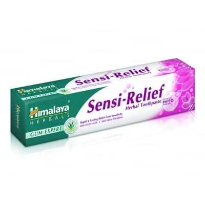 Билкова паста за чувствителни зъби без флуорид, Himalaya Herbals, 75 мл