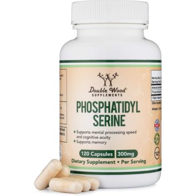 Фосфатидил Серин - 300 mg, 120 капсули, Double Wood