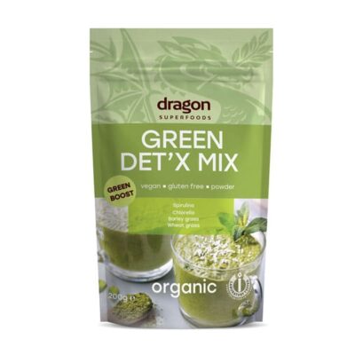 Био Зелен Детокс Микс, Dragon Superfoods, 200 г