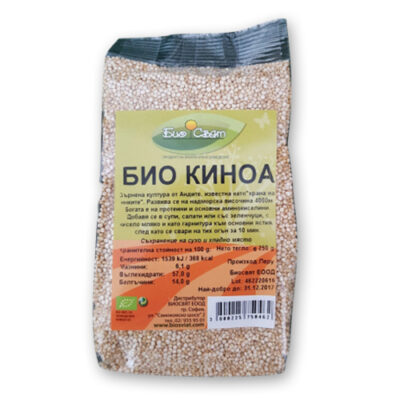 Био киноа за детоксикиране на червата, 0.5 кг