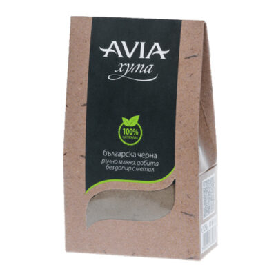 AVIA българска черна хума - ръчно мляна, 250 г