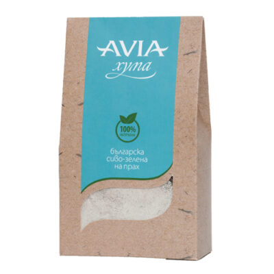 AVIA българска сиво-зелена хума на прах, 250 г