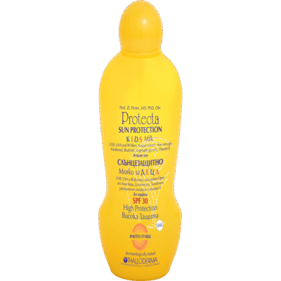 Слънцезащитно мляко за деца SPF 30, 200 мл, Thalloderma