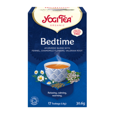 Yogi Tea Био - Аюрведичен вечерен чай Bedtime, 17 пакетчета