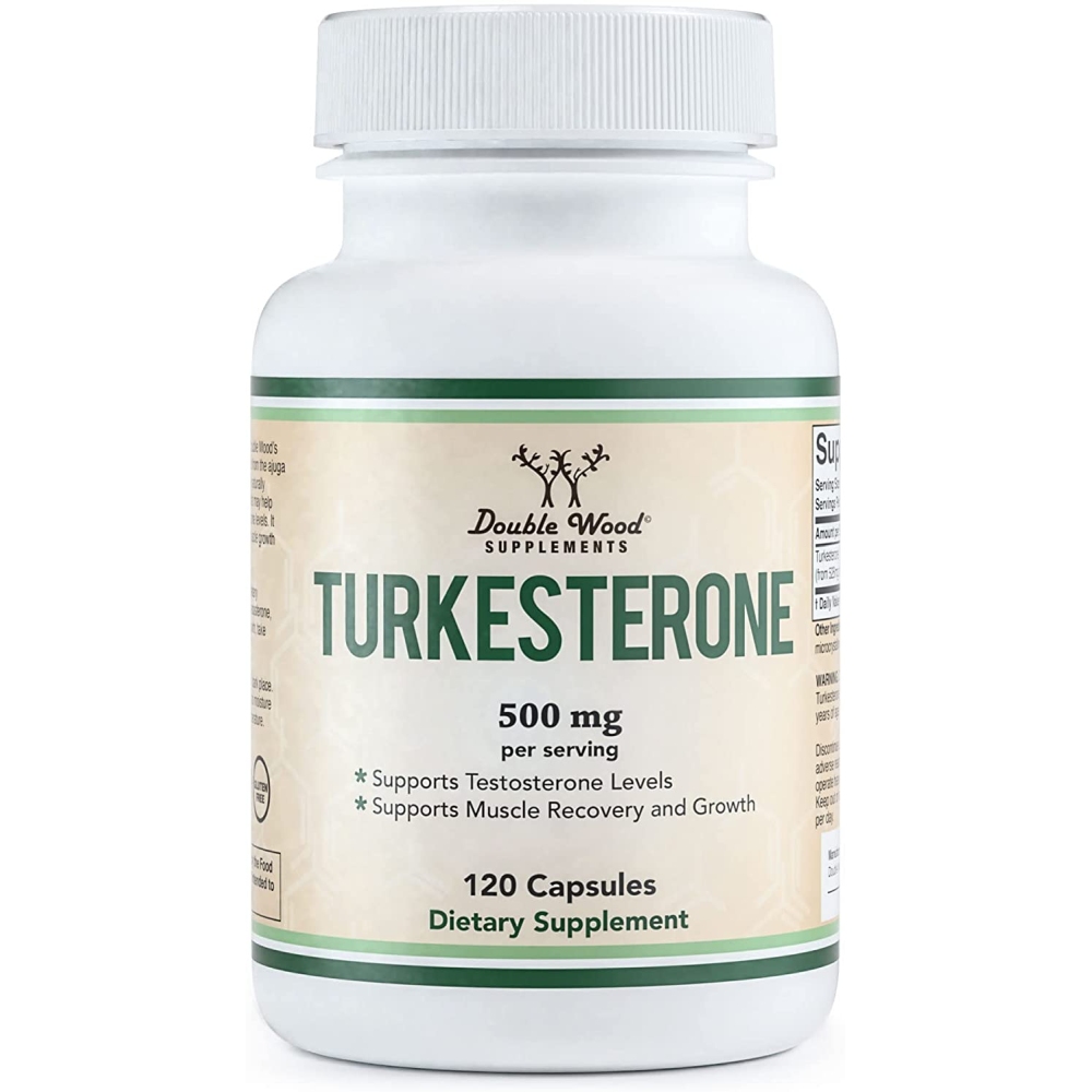 Tуркестерон - 50 mg, 120 капсули, Double Wood